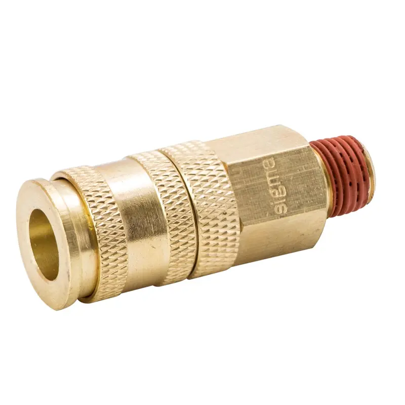 З'єднання швидкознімне посилене з фіксатором MT 1/4" (латунь) SIGMA (7021611) З'єднання швидкознімне посилене з фіксатором MT 1/4" (латунь) SIGMA (7021611)