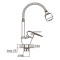 Змішувач ML Ø40 для кухні гусак гофрований на гайці AQUATICA ML-4B644C (9746120)
