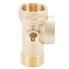 З'єднувач п'яти вивідний 80мм 1"м×1"F×1"F×1/4"M×1/4" F∠180° AQUATICA (779599)