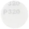 Шліфувальний круг без отворів Ø50мм P320 (10шт) SIGMA (9120531)