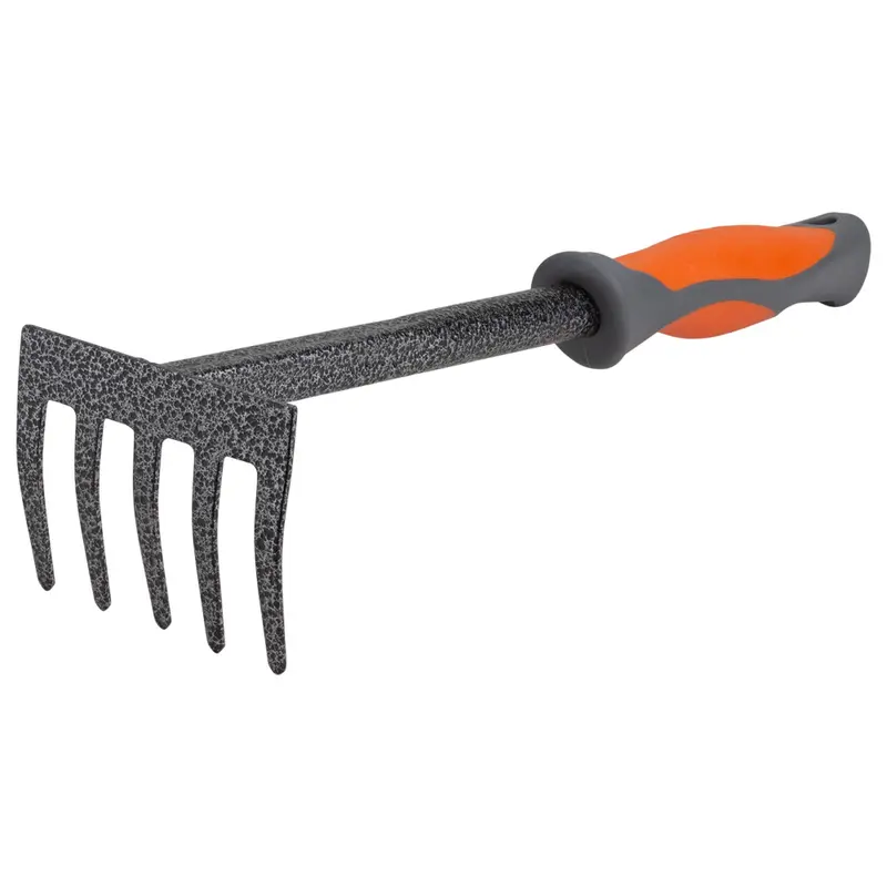 Граблі 5-ти зубі (ABS+TPR) FLORA (5041944) Граблі 5-ти зубі (ABS+TPR) FLORA (5041944)