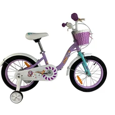 Велосипед детский RoyalBaby Chipmunk MM Girls 18", OFFICIAL UA, фиолетовый