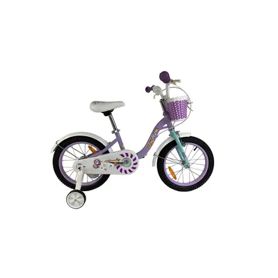 Велосипед детский RoyalBaby Chipmunk MM Girls 18", OFFICIAL UA, фиолетовый
