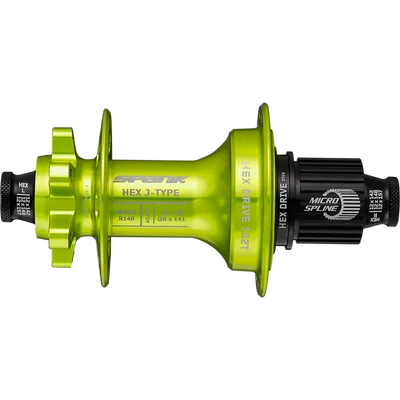 Втулка задняя SPANK HEX J-Type Boost R148 XD 32H, Green