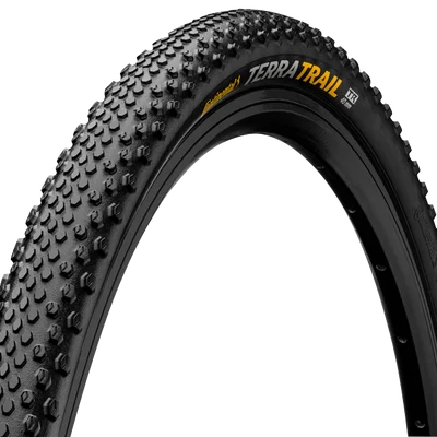 Покрышка бескамерная Continental Terra Trail ProTection - 27.5" x 1.50 | 650 x 40B, черная, складная, skin