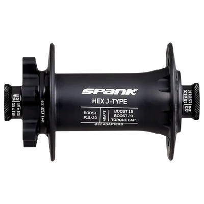 Втулка передняя SPANK HEX J-TYPE Boost F15/20, Black