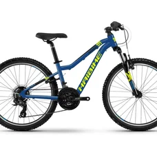 Велосипед Haibike SEET HardFour 1.0 24" , рама XS, синий/желтый/черный, 2020