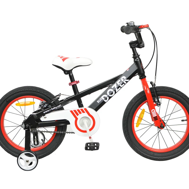 Велосипед RoyalBaby BULL DOZER 18", OFFICIAL UA, черный