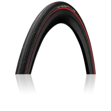 Покрышка Continental Ultra III Sport 28" | 700 x 25C черная/красная, складная, skin