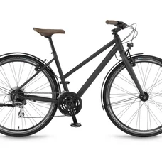 Велосипед Winora Flitzer women 28", рама 41 см, черный матовый, 2019