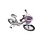 Велосипед детский RoyalBaby Chipmunk MM Girls 18", OFFICIAL UA, фиолетовый