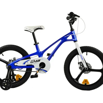 Велосипед RoyalBaby GALAXY FLEET PLUS MG 14", OFFICIAL UA, синий