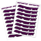 Набор наклеек на обода SPANK Decal kit, Purple