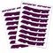 Набор наклеек на обода SPANK Decal kit, Purple