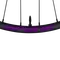 Набор наклеек на обода SPANK Decal kit, Purple