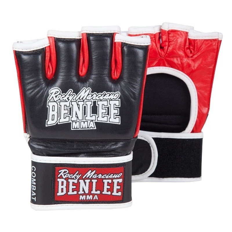 Перчатки Benlee MMA COMBAT/ L /Кожа/ черные