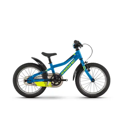 Велосипед Haibike SEET Greedy 16", рама 21 см, голубой-салатово-черный, 2020