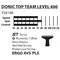 Ракетка для пинг-понга Donic Top Teams 800 Ракетка для пинг-понга Donic Top Teams 800