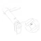 Инструмент для разведения калиперов дискового тормаза Birzman Disc Brake Piston Pusher