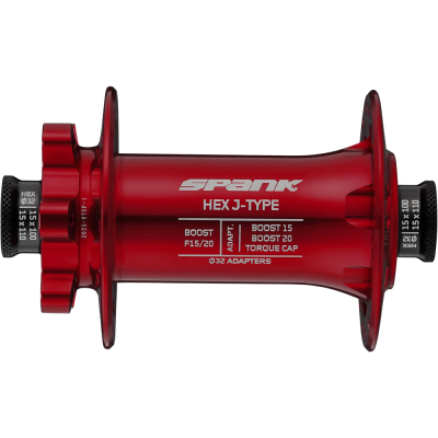 Втулка передняя SPANK HEX J-TYPE Boost F15/20, Red