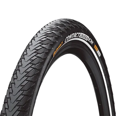 Покрышка Continental CONTACT Cruiser Reflex, 28"x2.20, 55-622, Wire, SafetySystem Breaker, 1025 г, черный