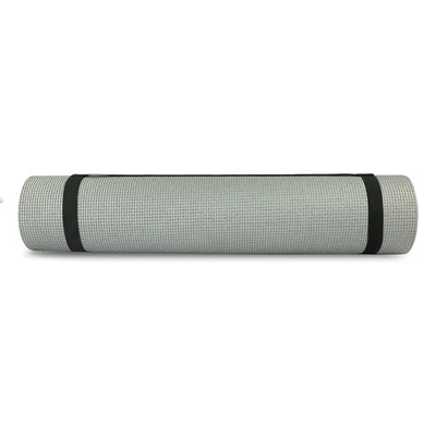 Коврик для фитнеса Stein PVC /серый / 183x61x0.6 см