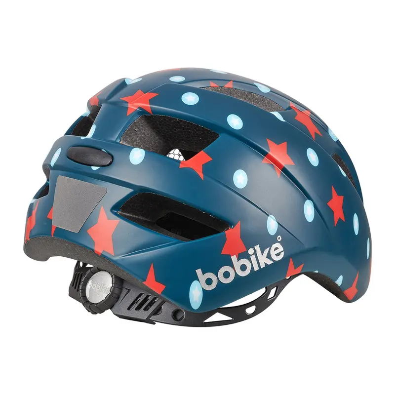 Шлем велосипедный детский Bobike Plus / Navy Stars / S 52-56 Шлем велосипедный детский Bobike Plus / Navy Stars / S 52-56