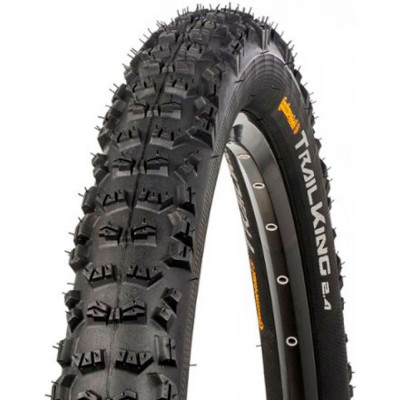 Покрышка бескамерная Continental Trail King, 26"x2.20, 55-559, черная, складная, BlackChili, ProTection Apex, Skin, 755 гр.