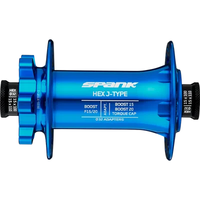 Втулка передняя SPANK HEX J-TYPE Boost F15/20, Blue