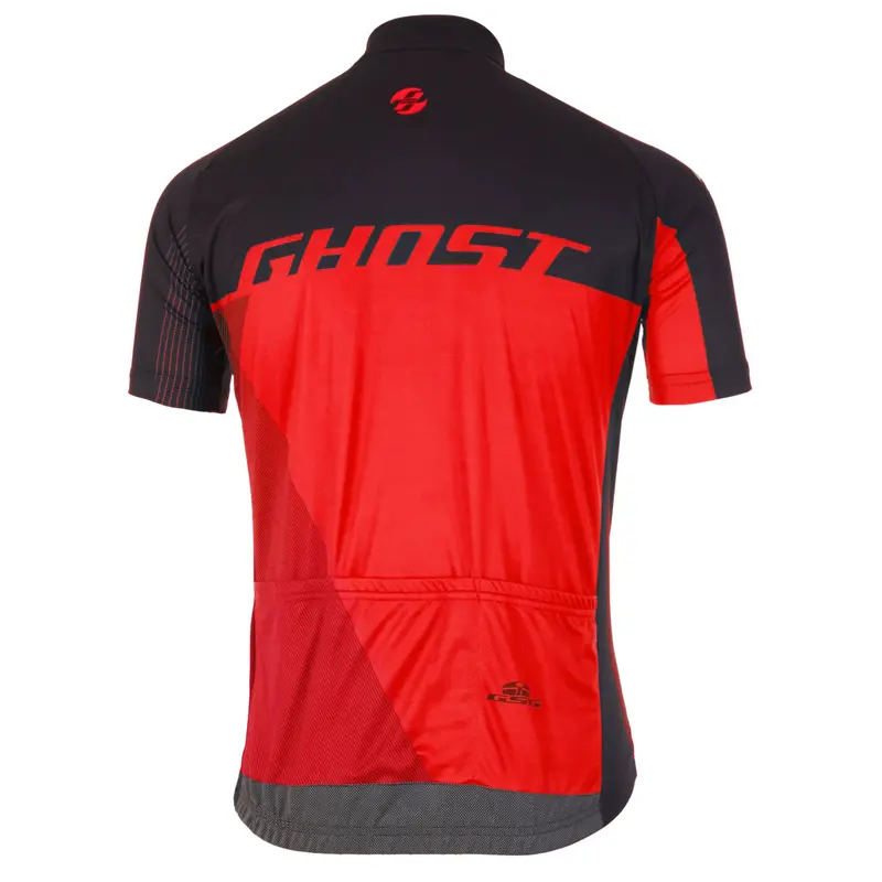 Джерси Ghost Performance Evo, Short, XL, черно-красное Джерси Ghost Performance Evo, Short, XL, черно-красное
