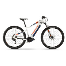 Электровелосипед Haibike SDURO HardNine 5.0 i500Wh 10 s. Deore 29", рама M, бело-оранжево-синий, 2020