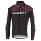 Джерси Ghost Factory Racing, Long, XL, черно-красно-белое