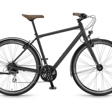 Велосипед Winora Flitzer men 28" 24-G Acera, рама 56 см , черный матовый, 2021