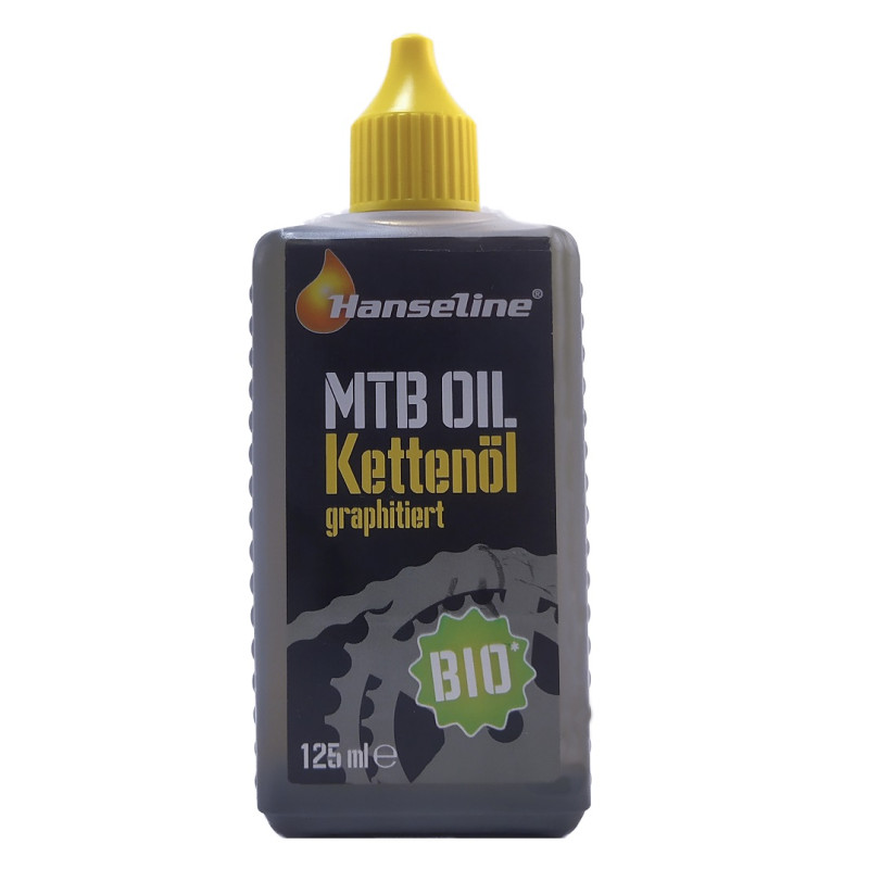 Смазка для цепи Hanseline BIO-MTB-Oil, 125мл (графитная)