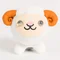 Мигалка для детского велосипеда Zoonimal Овечка, LED, на руль. Свечение: Белый
