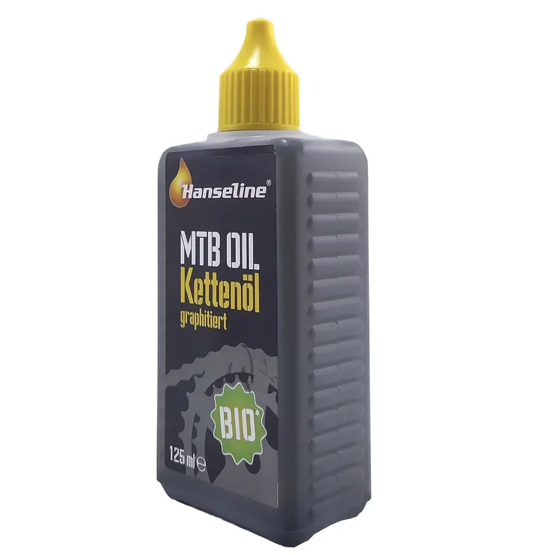 Смазка для цепи Hanseline BIO-MTB-Oil, 125мл (графитная) Смазка для цепи Hanseline BIO-MTB-Oil, 125мл (графитная)