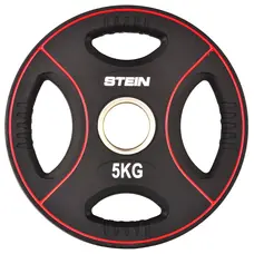 Диск полиуретановый черный Stein 5 кг