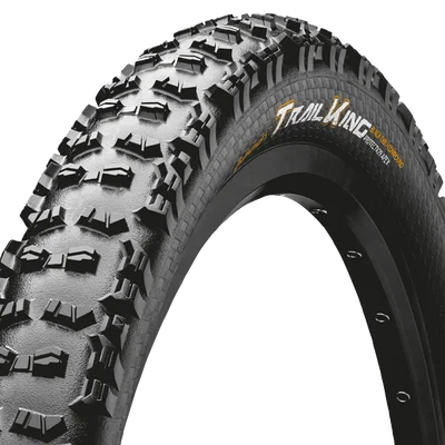 Покрышка бескамерная Continental Trail King ShieldWall, 26 x 2.20, черная, складная