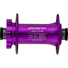 Втулка передняя SPANK HEX J-TYPE Boost F15/20, Purple