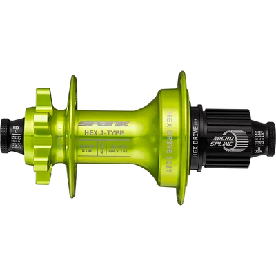 Втулка задняя SPANK HEX J-TYPE Boost R148 HG 32H, Green