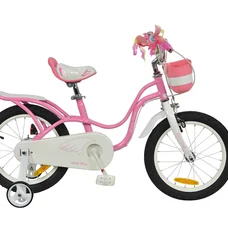 Велосипед RoyalBaby LITTLE SWAN 14", OFFICIAL UA, розовый