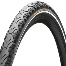 Покрышка Continental Contact Plus Travel, 28" | 700 X 35C | 28 X 1 3/8 X 1 5/8, черная, не складная, светоотражающая