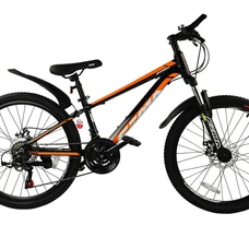 Велосипед RoyalBaby FEMA MTB 1.0 24", OFFICIAL UA, черный