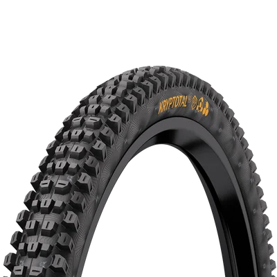 Покрышка бескамерная Continental Kryptotal-F Downhill 29 x 2.40 Soft черная, складная skin