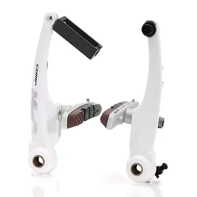Тормоза V-Brake XLC BR-V02, белые Тормоза V-Brake XLC BR-V02, белые