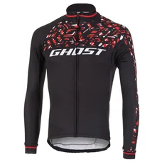 Джерси Ghost Racing Jersey Long blk/red/wht - L