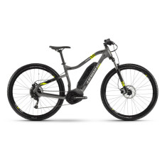 Электровелосипед Haibike SDURO HardNine 1.0 400Wh 9 s. Altus 29", рама L, серо-лаймово-черный, 2020