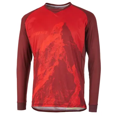 Джерси Ghost MTN Ride Line, 3/4, M, красное Джерси Ghost MTN Ride Line, 3/4, M, красное