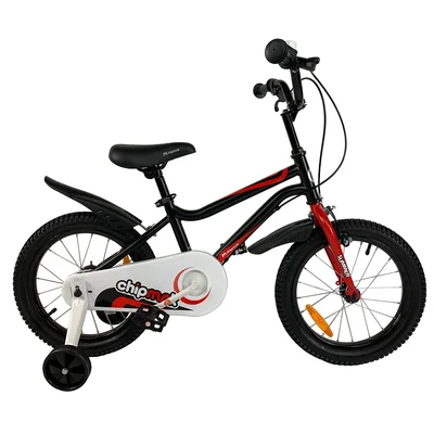 Велосипед детский RoyalBaby Chipmunk MK 16", OFFICIAL UA, черный