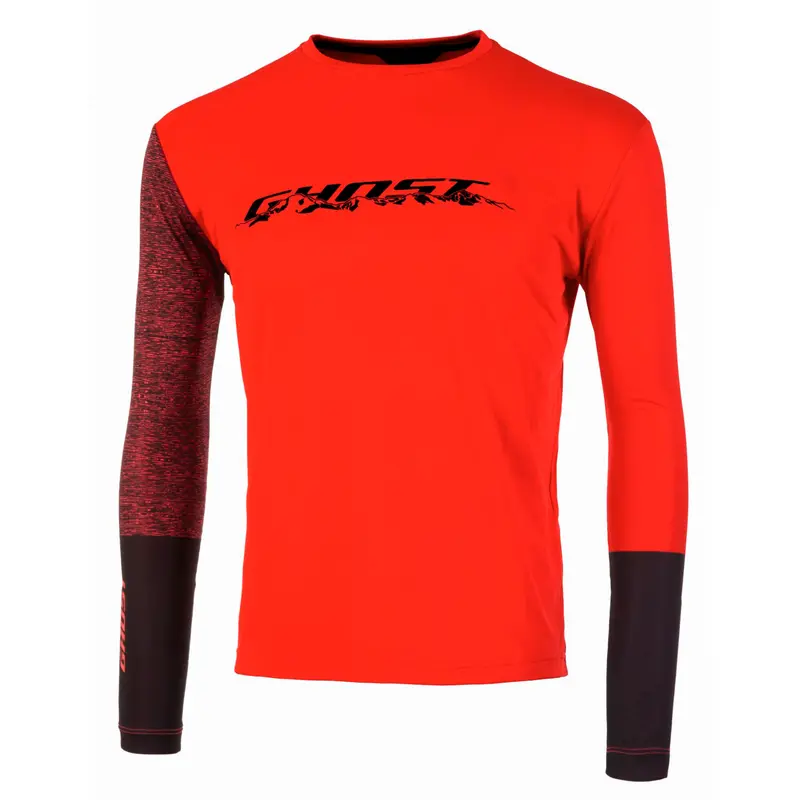 Джерси Ghost Ridge Line, XL, черно-красное Джерси Ghost Ridge Line, XL, черно-красное